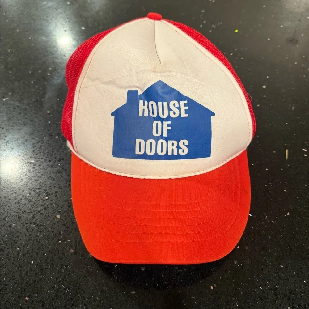 House of Doors Red and White Party Hat